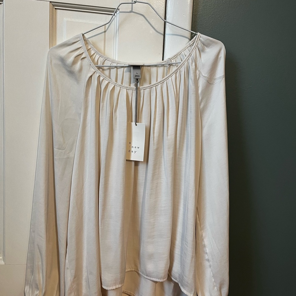 Flowy Cream Blouse